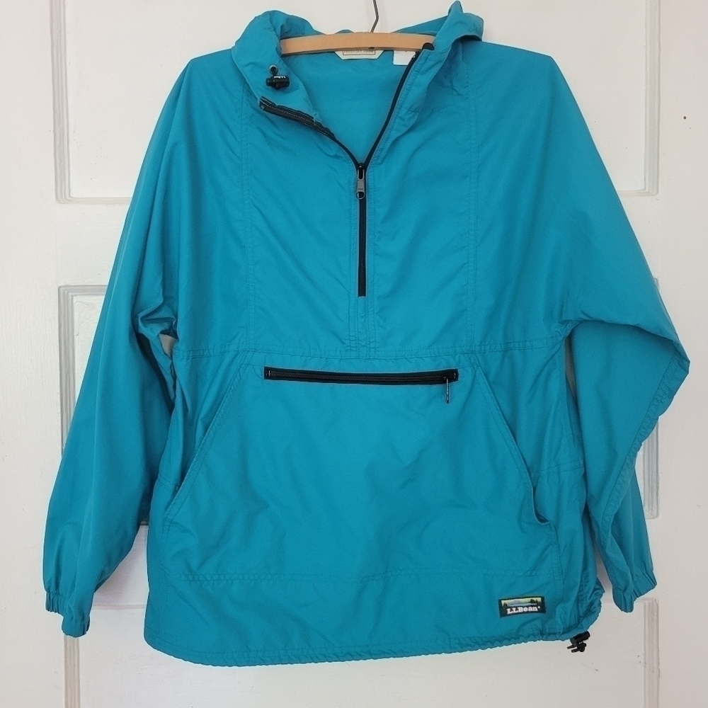 Vintage 80's L.L. Bean Hooded Windbreaker 71341